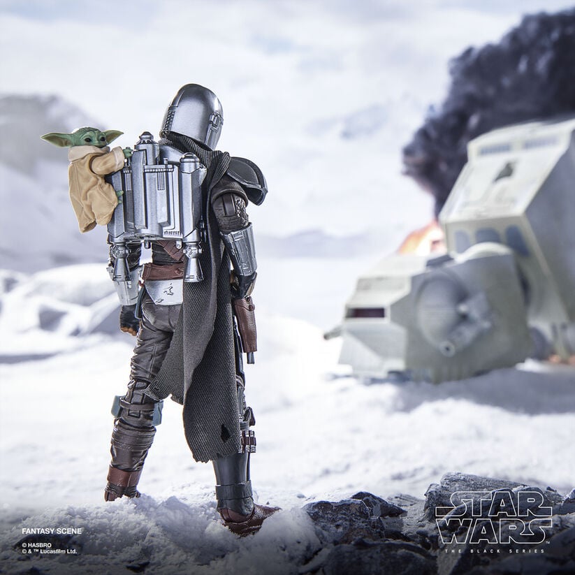 Figura The Mandalorian & Grogu Star Wars The Mandalorian & Grogu 15cm HASBRO