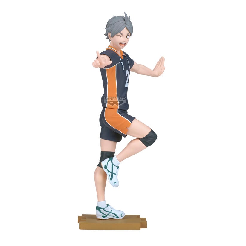 Figura Koshi Sugawara Haikyu - Haikyu 14cm BANPRESTO