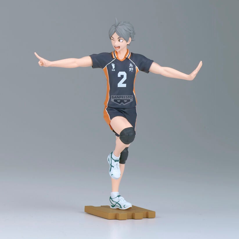 Figura Koshi Sugawara Haikyu - Haikyu 14cm BANPRESTO