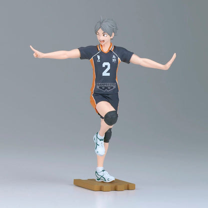 Figura Koshi Sugawara Haikyu - Haikyu 14cm BANPRESTO