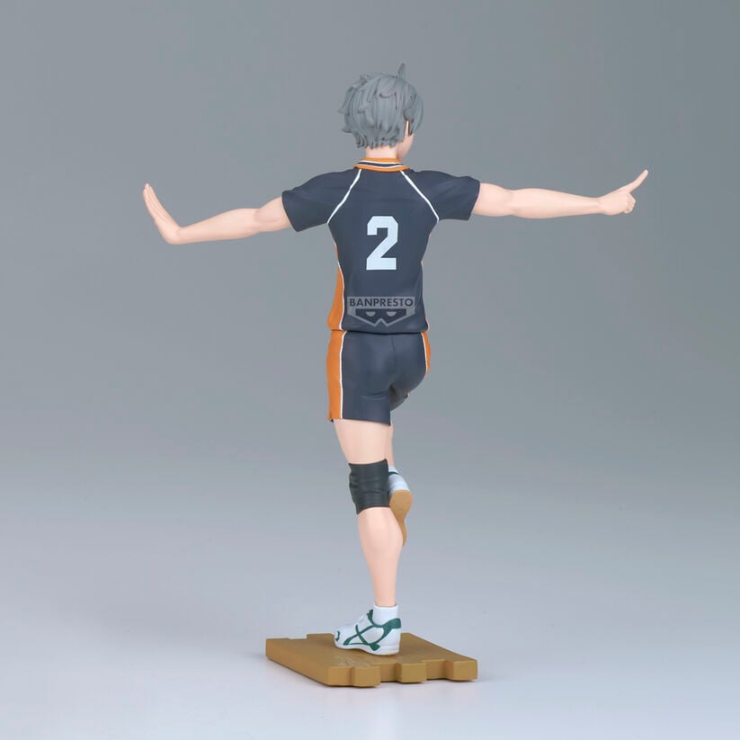 Figura Koshi Sugawara Haikyu - Haikyu 14cm BANPRESTO