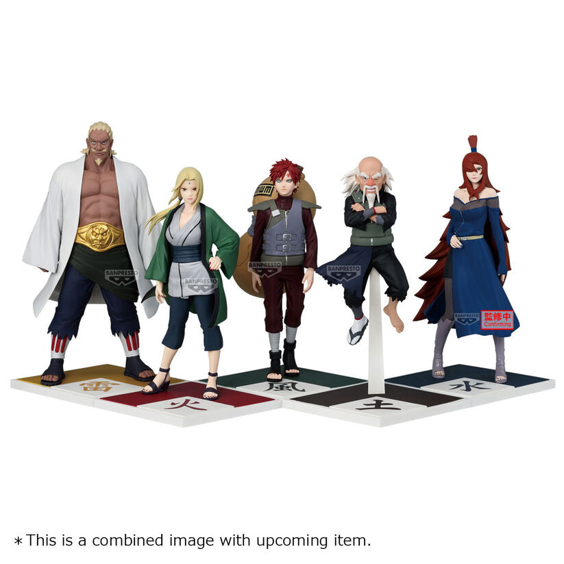 Figura Kazekage Gaara Naruto Shippuden 17cm BANPRESTO