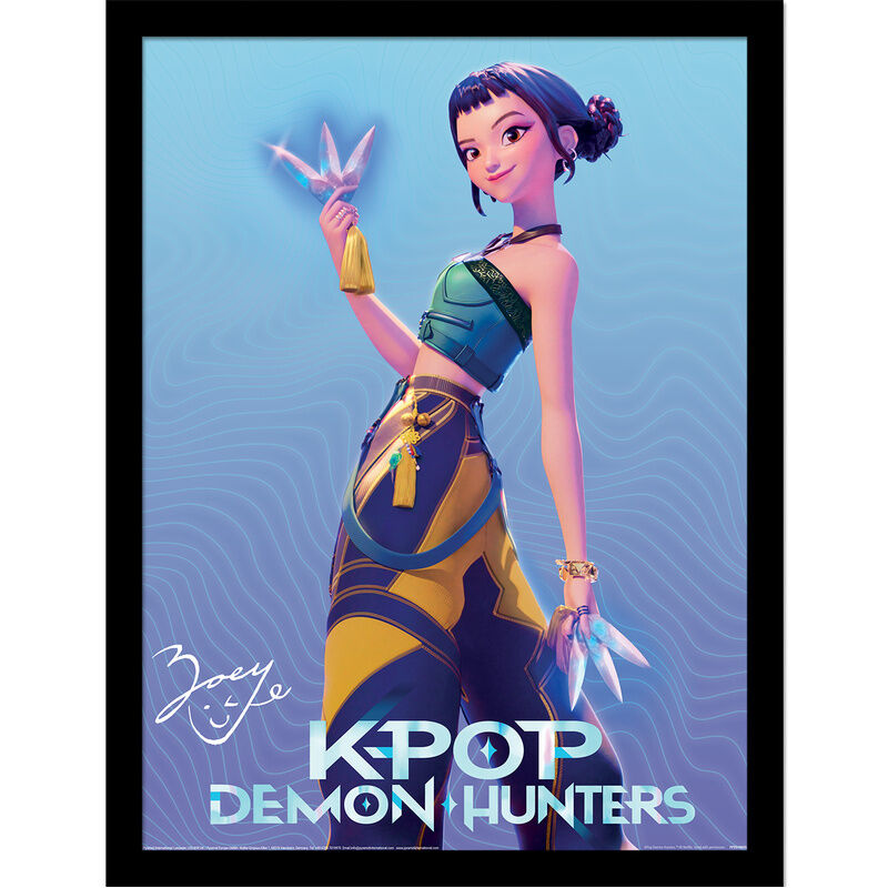 Cuadro KPop Zoey Demon Hunters PYRAMID