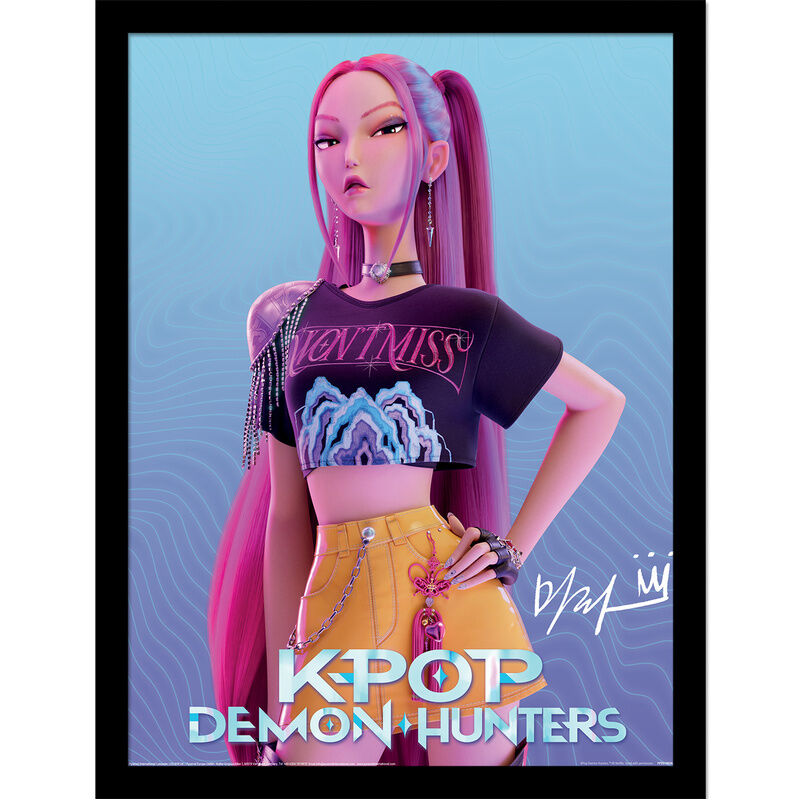 Cuadro KPop Mira Demon Hunters PYRAMID
