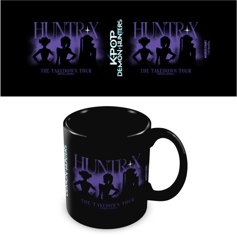 Taza Huntrix Tour KPop Demon Hunters 325ml PYRAMID