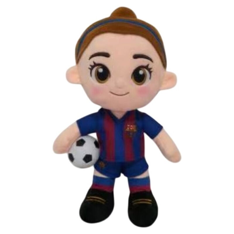 Peluche Jugadora Baloncesto FC Barcelona 36cm FC BARCELONA
