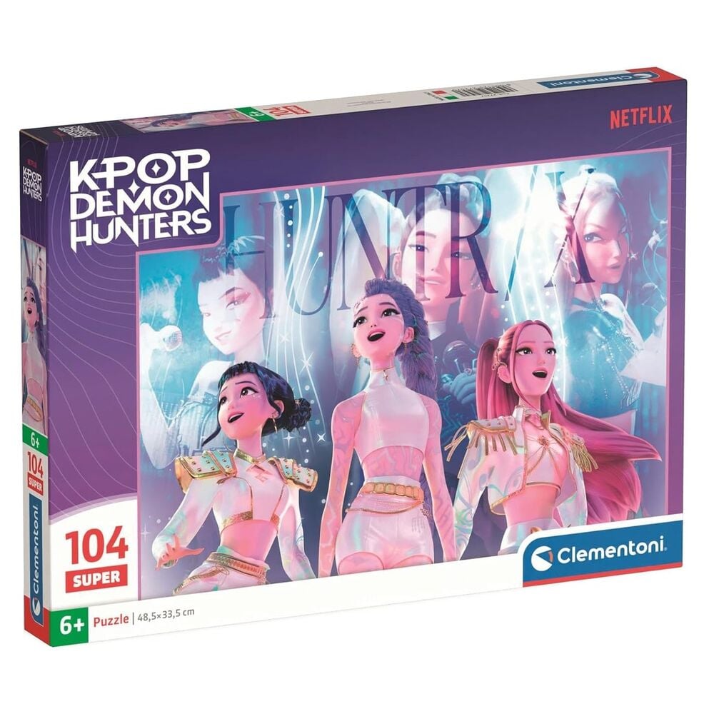 Puzzle 1 Super Kpop Demon Hunters 104pzs CLEMENTONI