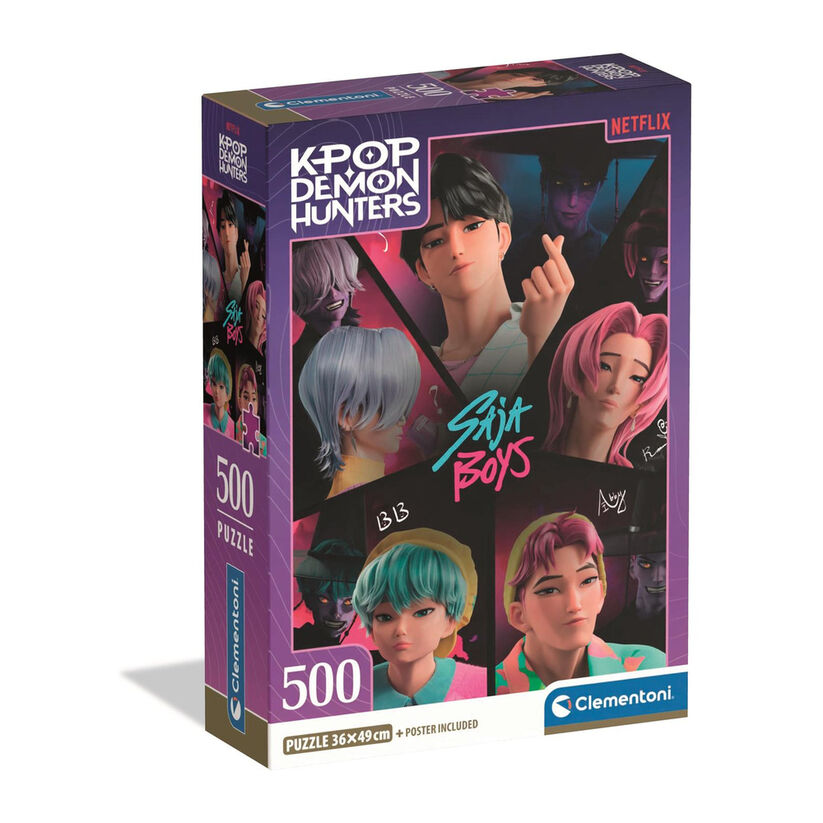 Puzzle CB Kpop Demon Hunters 500pzs CLEMENTONI