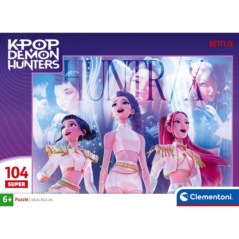 Puzzle 1 Super Kpop Demon Hunters 104pzs CLEMENTONI