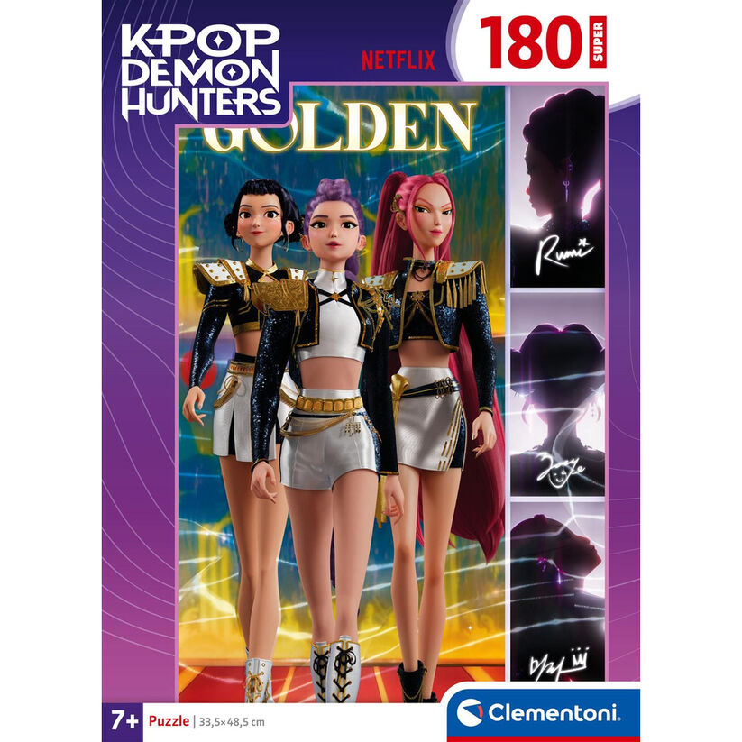 Puzzle Super Kpop Demon Hunters 180pzs CLEMENTONI