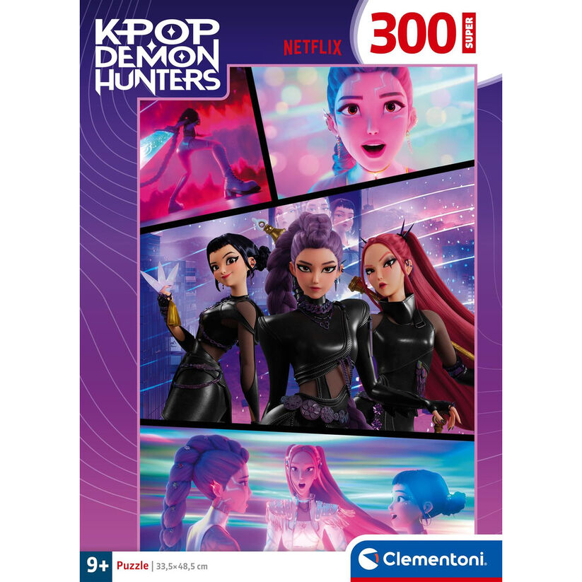 Puzzle Super Kpop Demon Hunters 300pzs CLEMENTONI