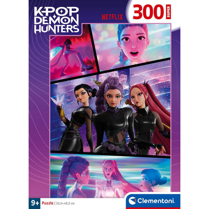 Puzzle Super Kpop Demon Hunters 300pzs CLEMENTONI