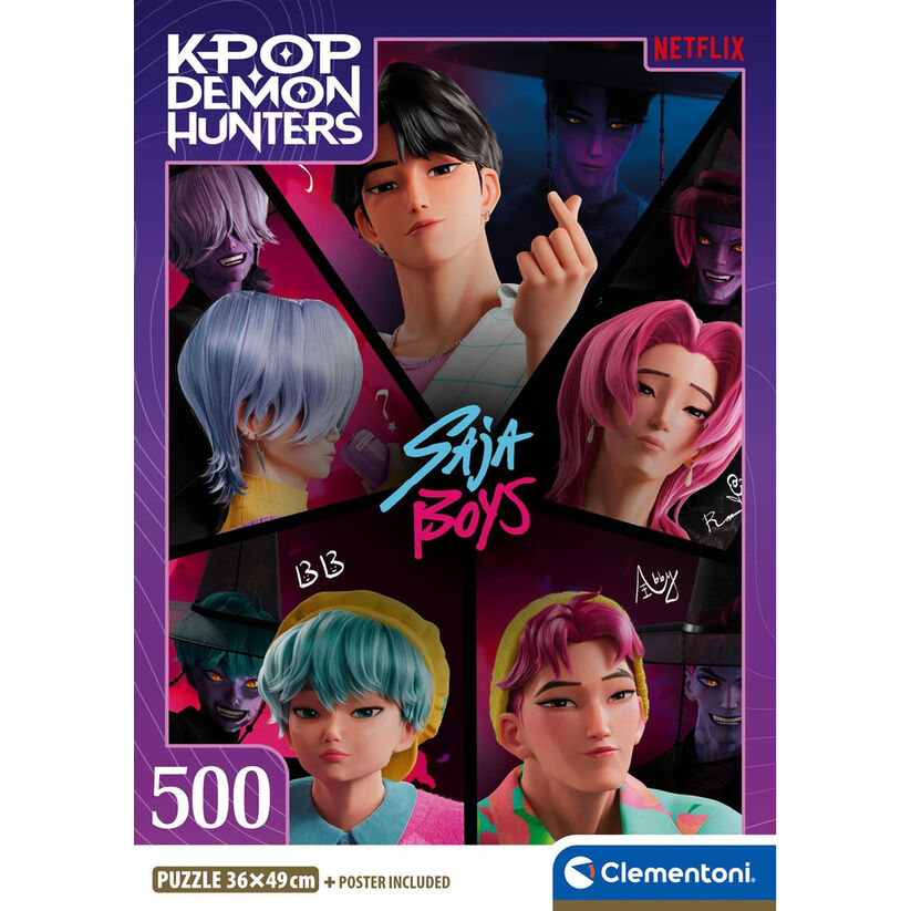 Puzzle CB Kpop Demon Hunters 500pzs CLEMENTONI