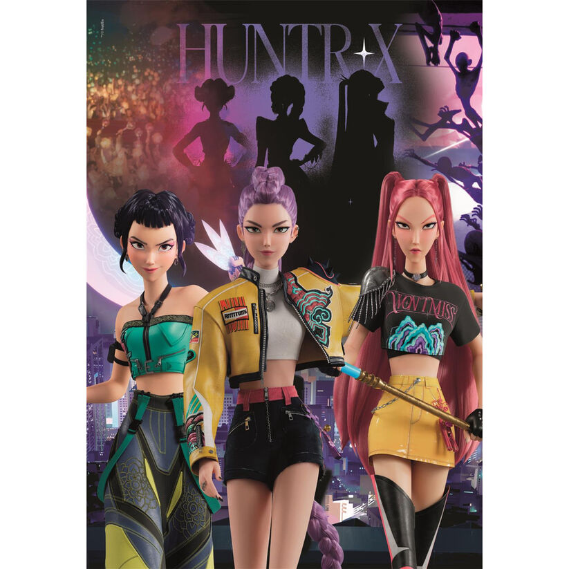 Puzzle 2 CB Kpop Demon Hunters 500pzs CLEMENTONI