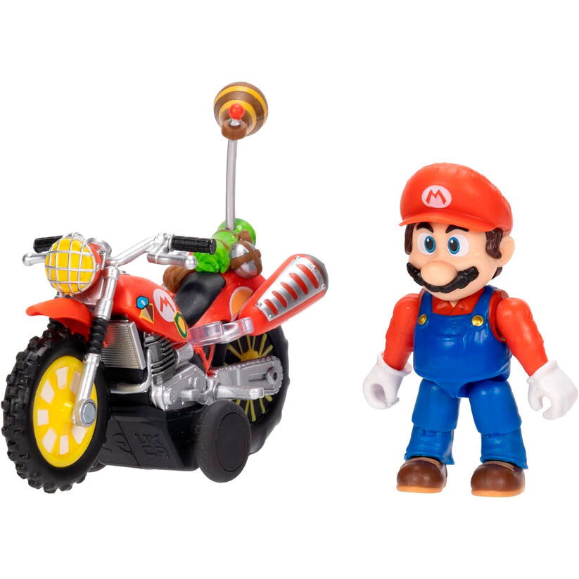 Figura + vehiculo Super Mario Galaxy Movie Super Mario Bros JAKKS PACIFIC