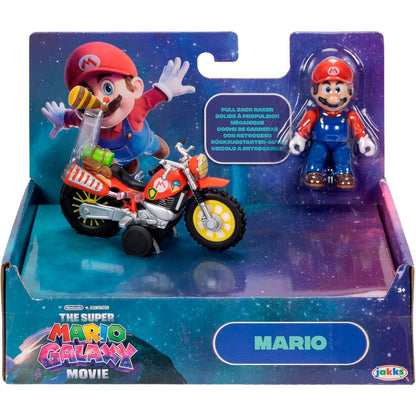 Figura + vehiculo Super Mario Galaxy Movie Super Mario Bros JAKKS PACIFIC