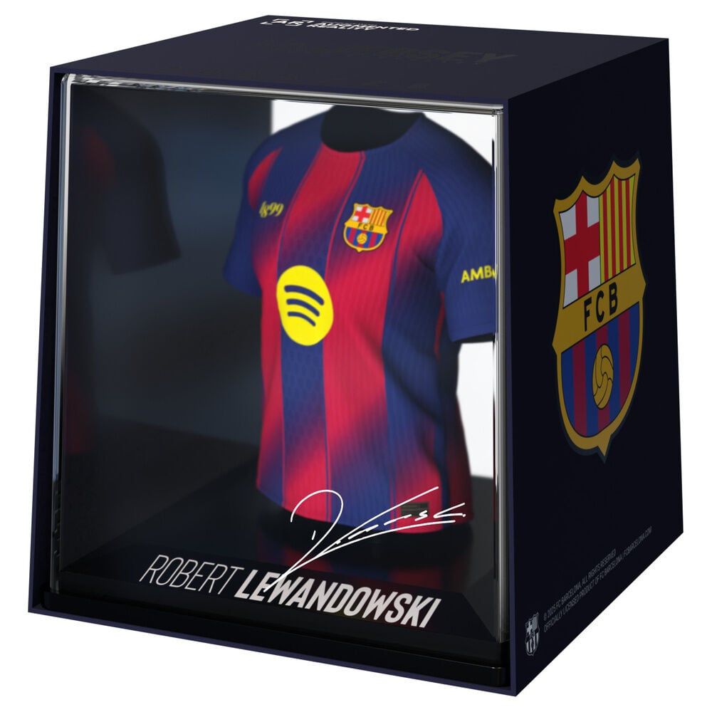 Figura Mini Camiseta Lewandowski FC Barcelona FANCOLLEX