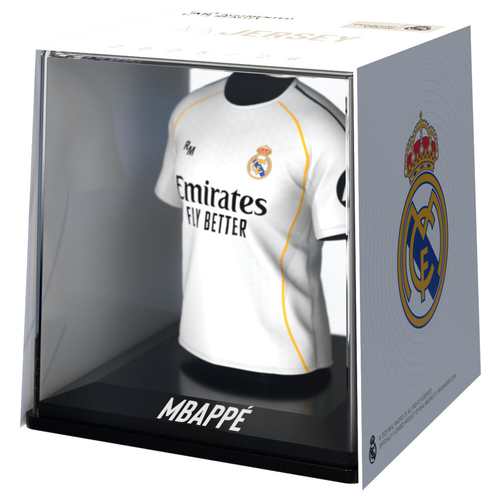 Figura Mini Camiseta Mbappe Real Madrid FANCOLLEX