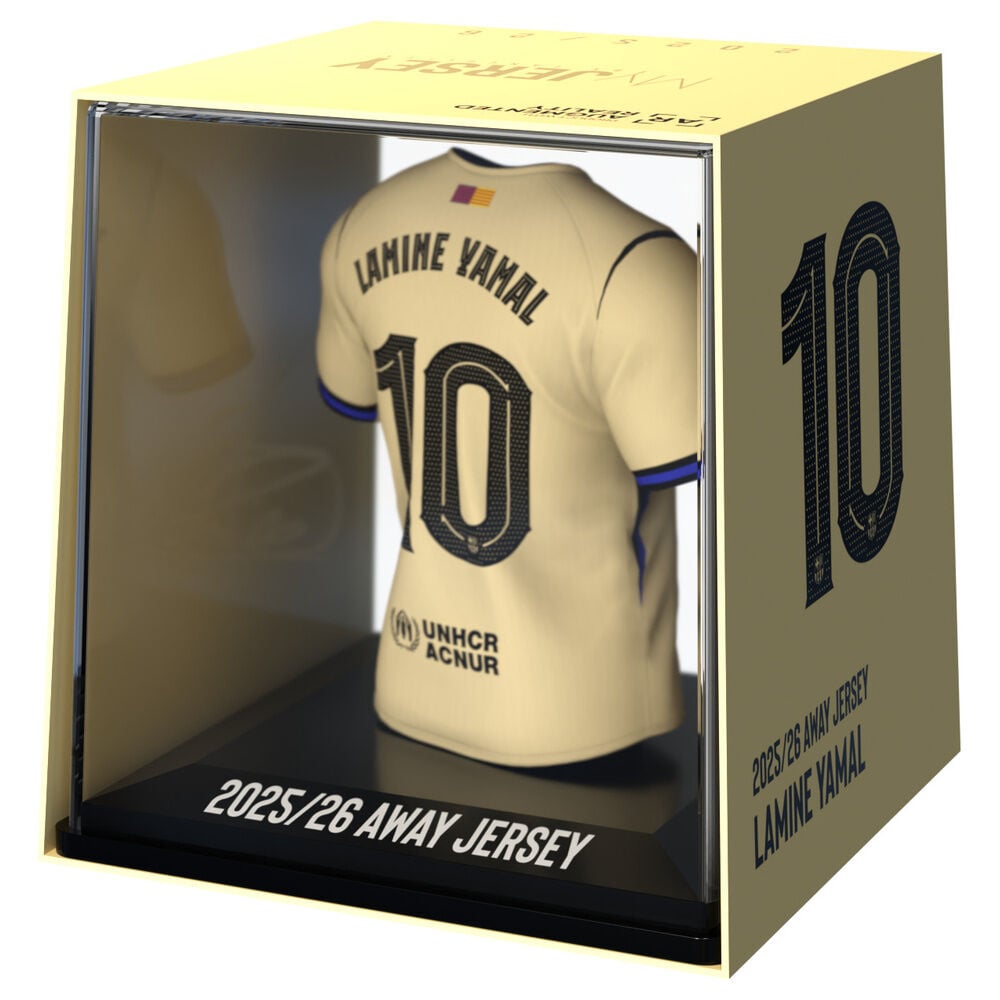 Figura Mini Camiseta Lamine Yamal FC Barcelona FANCOLLEX