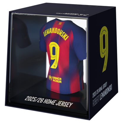 Figura Mini Camiseta Lewandowski FC Barcelona FANCOLLEX