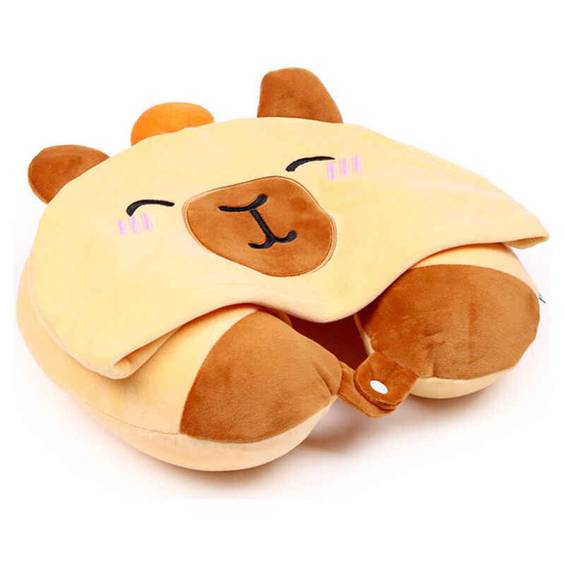 Almohada viaje capucha Duke El Capibara Hoodeazzz PUCKATOR