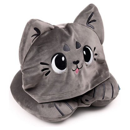 Almohada viaje capucha Gatos Beans & Co Hoodeazzz PUCKATOR