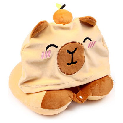 Almohada viaje capucha Duke El Capibara Hoodeazzz PUCKATOR