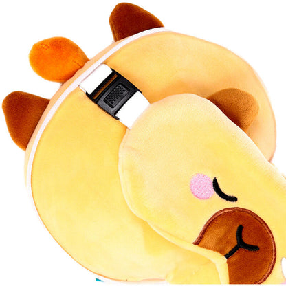 Almohada viaje antifaz Relaxeazzz Duke Capibara PUCKATOR