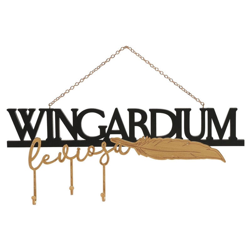 Letrero madera Wingardium Harry Potter WIDDOP & CO