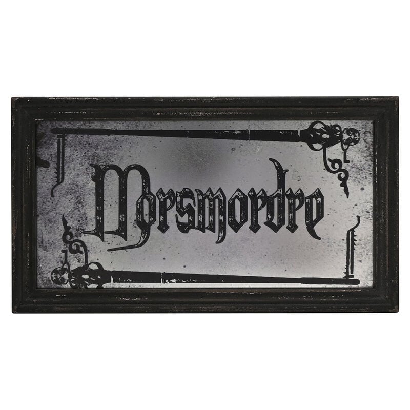 Placa Espejo Marca Tenebrosa Dark Arts Harry Potter WIDDOP & CO