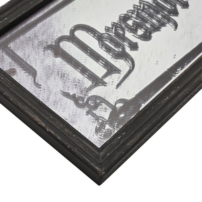 Placa Espejo Marca Tenebrosa Dark Arts Harry Potter WIDDOP & CO