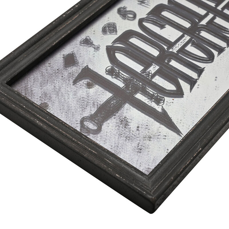 Placa espejo Horrocrux Dark Arts Harry Potter WIDDOP & CO