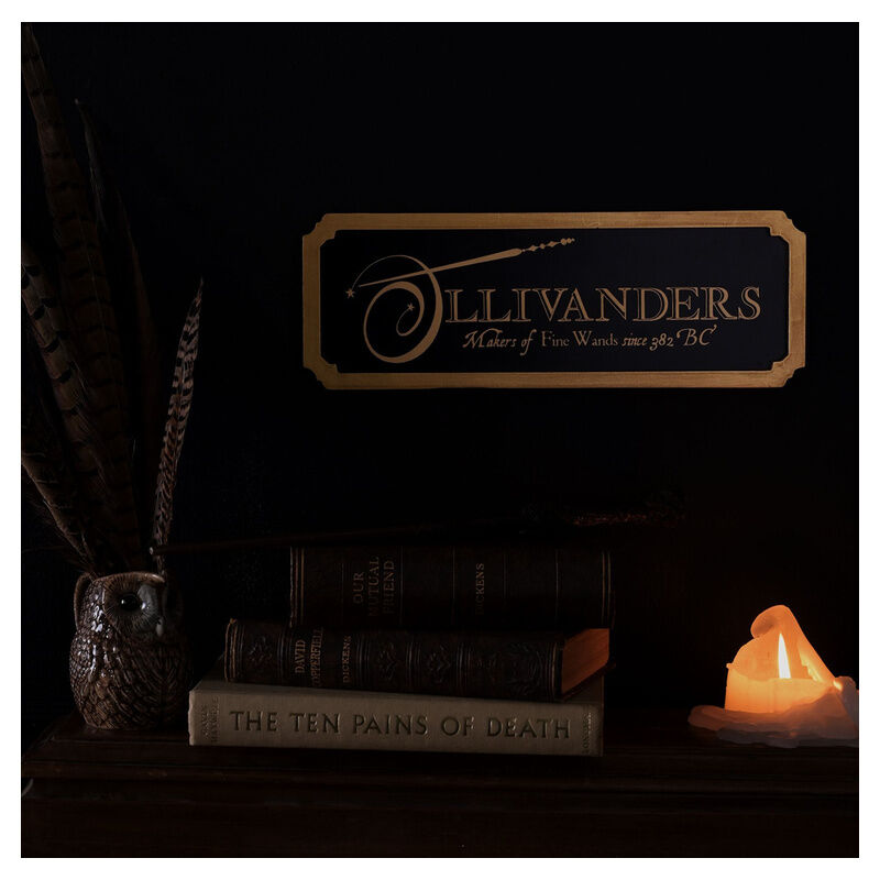 Cartel Ollivanders Harry Potter WIDDOP & CO
