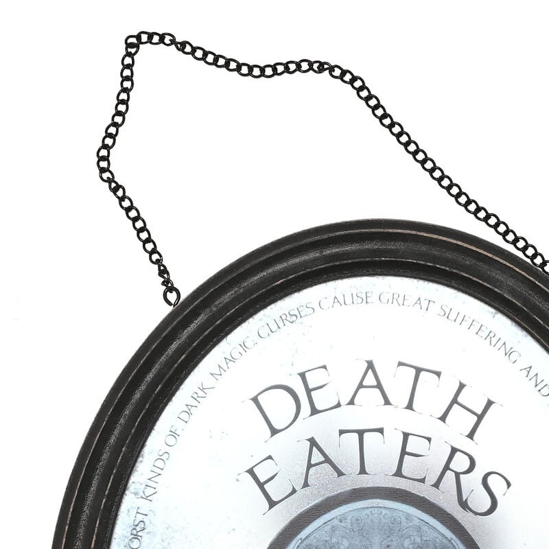 Placa Espejo Mortifago Dark Arts Harry Potter WIDDOP & CO