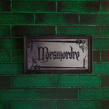 Placa Espejo Marca Tenebrosa Dark Arts Harry Potter WIDDOP & CO
