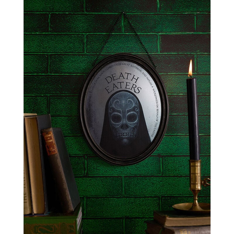 Placa Espejo Mortifago Dark Arts Harry Potter WIDDOP & CO