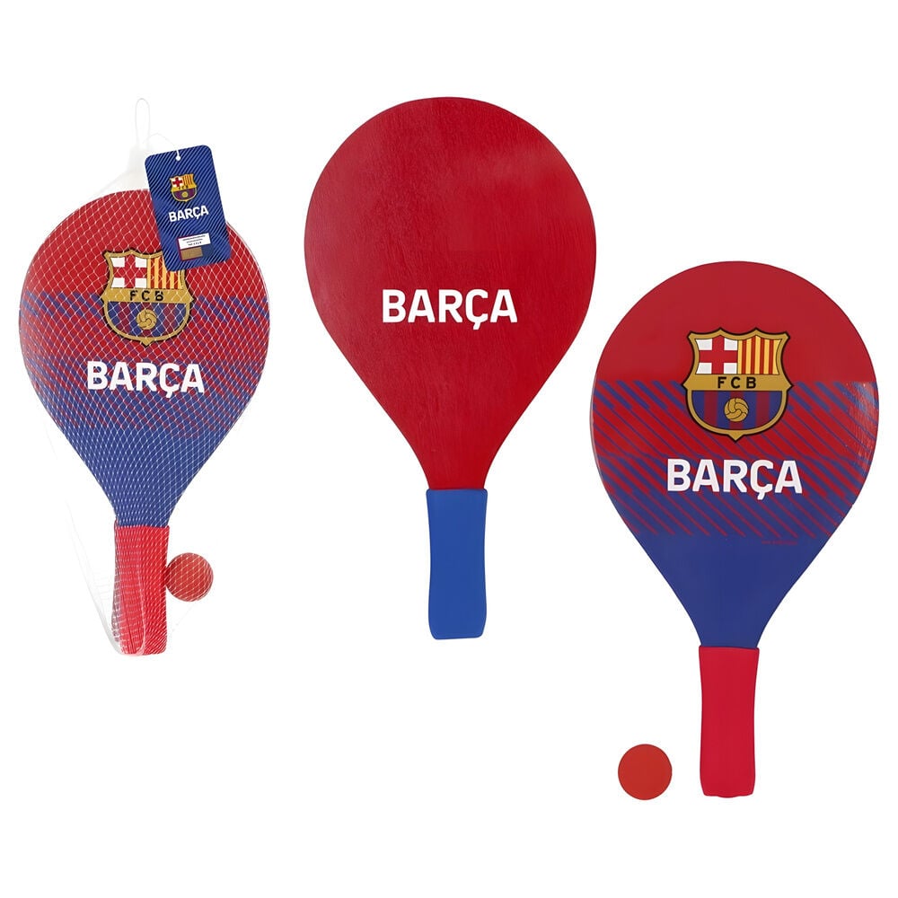 Set palas playa F.C. Barcelona FC BARCELONA