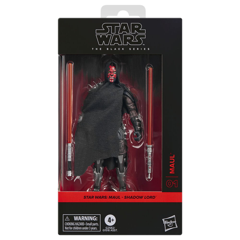 Figura Maul - Maul Shadow Lord Star Wars 15cm HASBRO