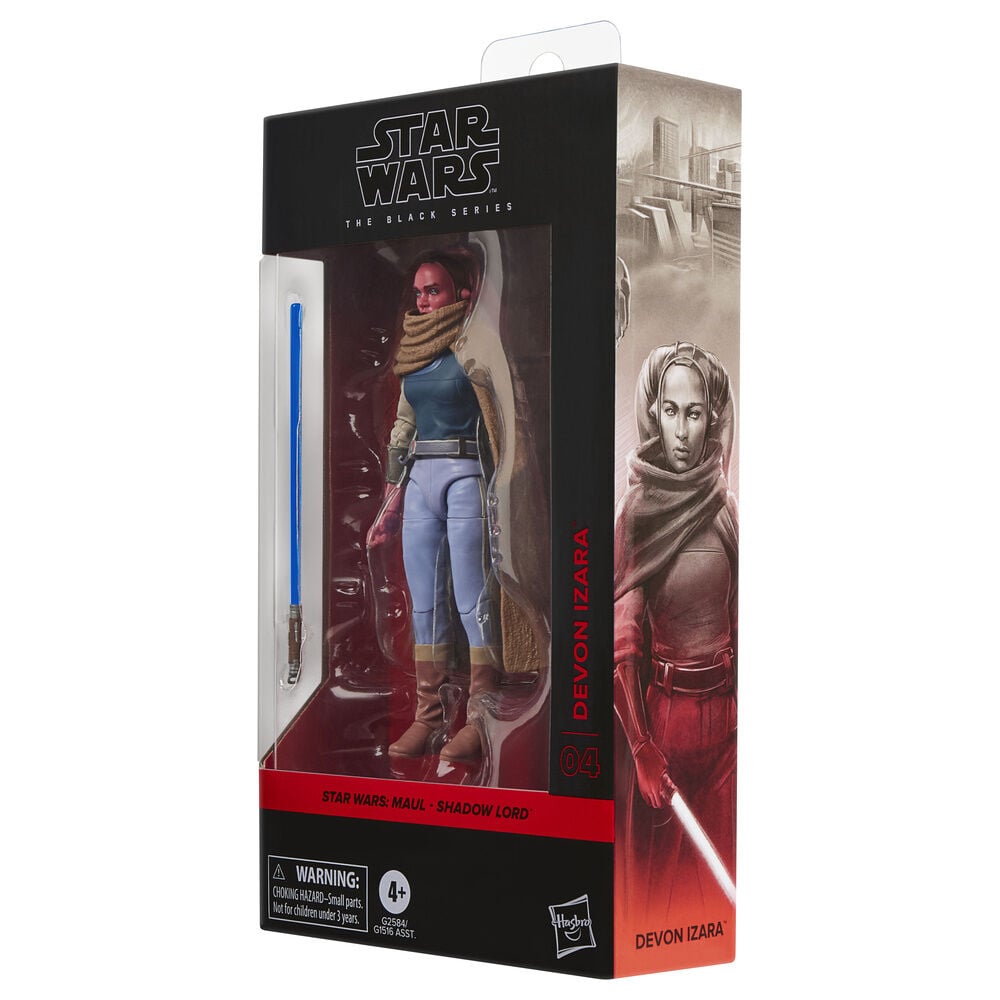 Figura Devon Izara Maul Shadow Lord Star Wars 15cm HASBRO