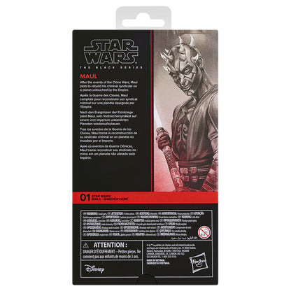 Figura Maul - Maul Shadow Lord Star Wars 15cm HASBRO