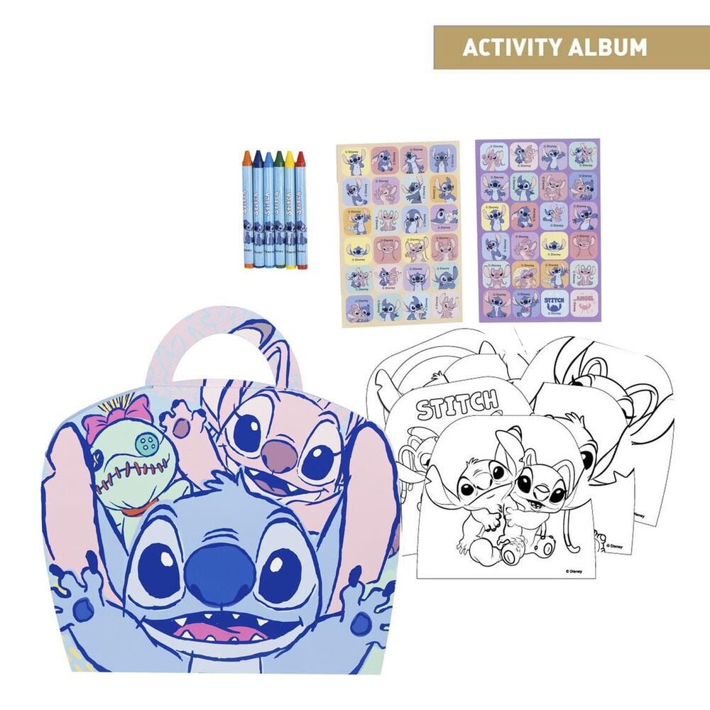 Set actividades Stitch Disney CERDÁ