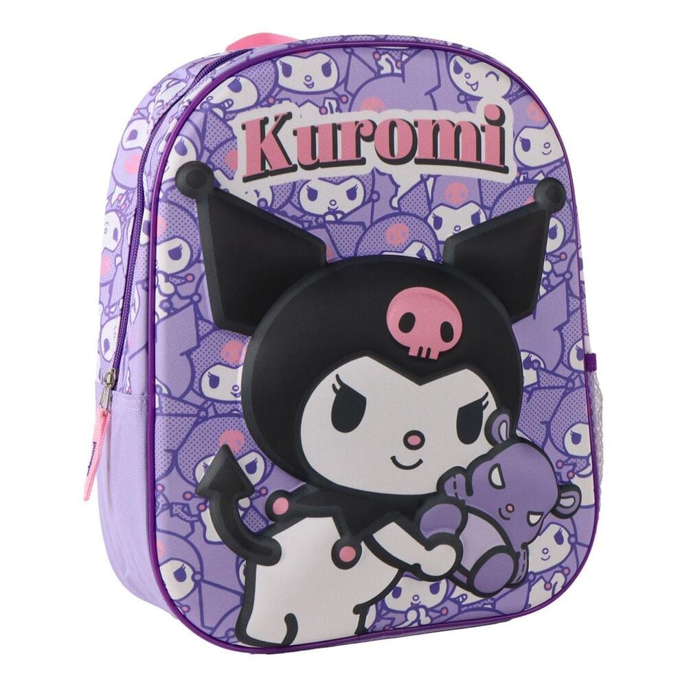 Mochila 3D Kuromi Hello Kitty 30cm CERDÁ