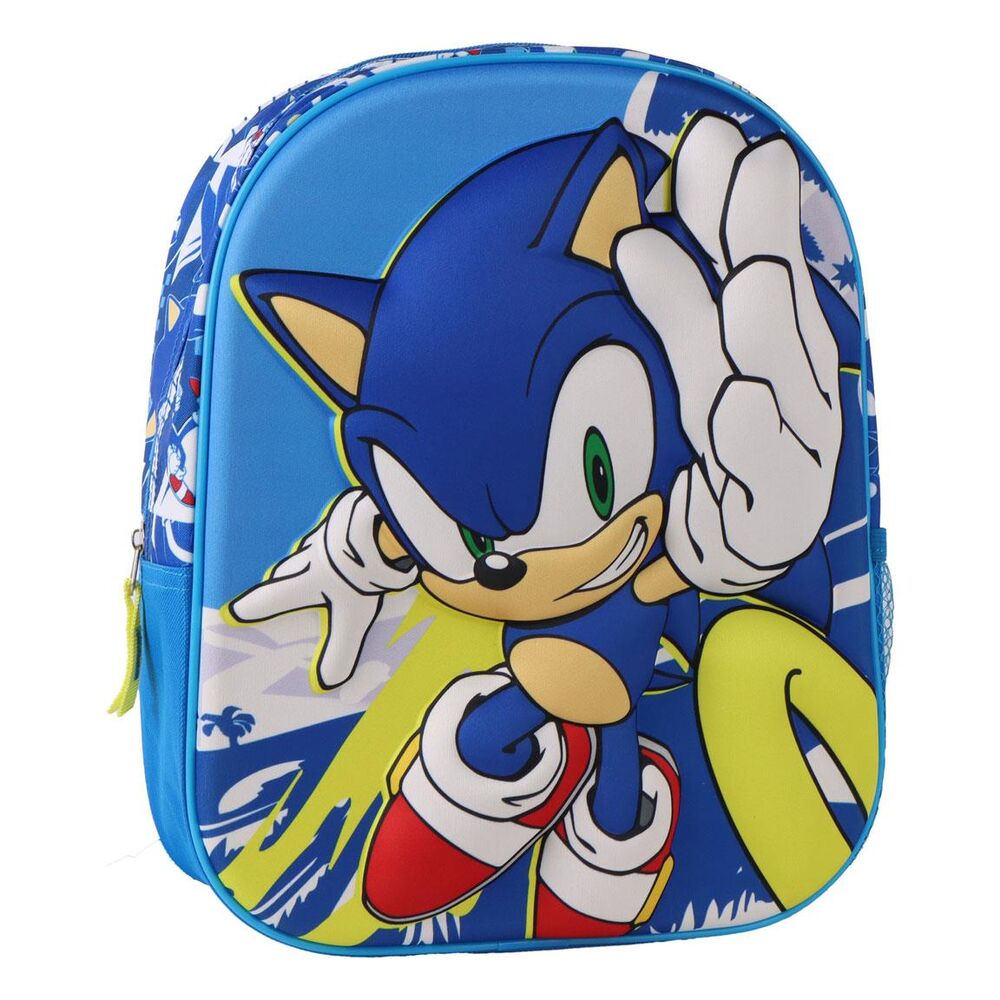 Mochila 3D Sonic the Hedgehog 30cm CERDÁ