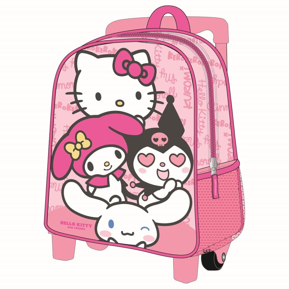 Trolley 3D Hello Kitty and Friends 30cm CERDÁ