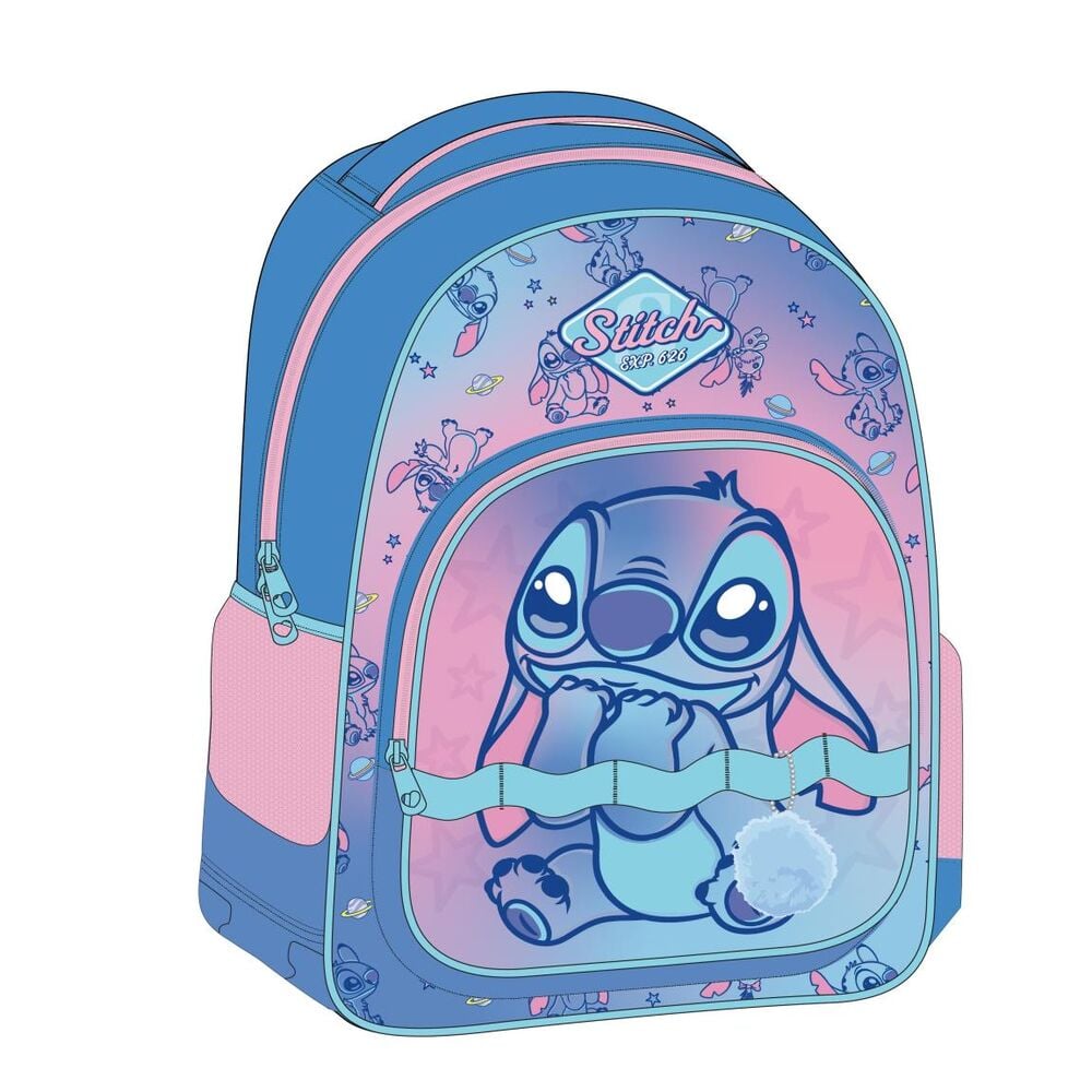 Mochila Stitch Disney 42cm adaptable CERDÁ
