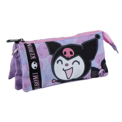 Portatodo Kuromi Hello Kitty triple CERDÁ