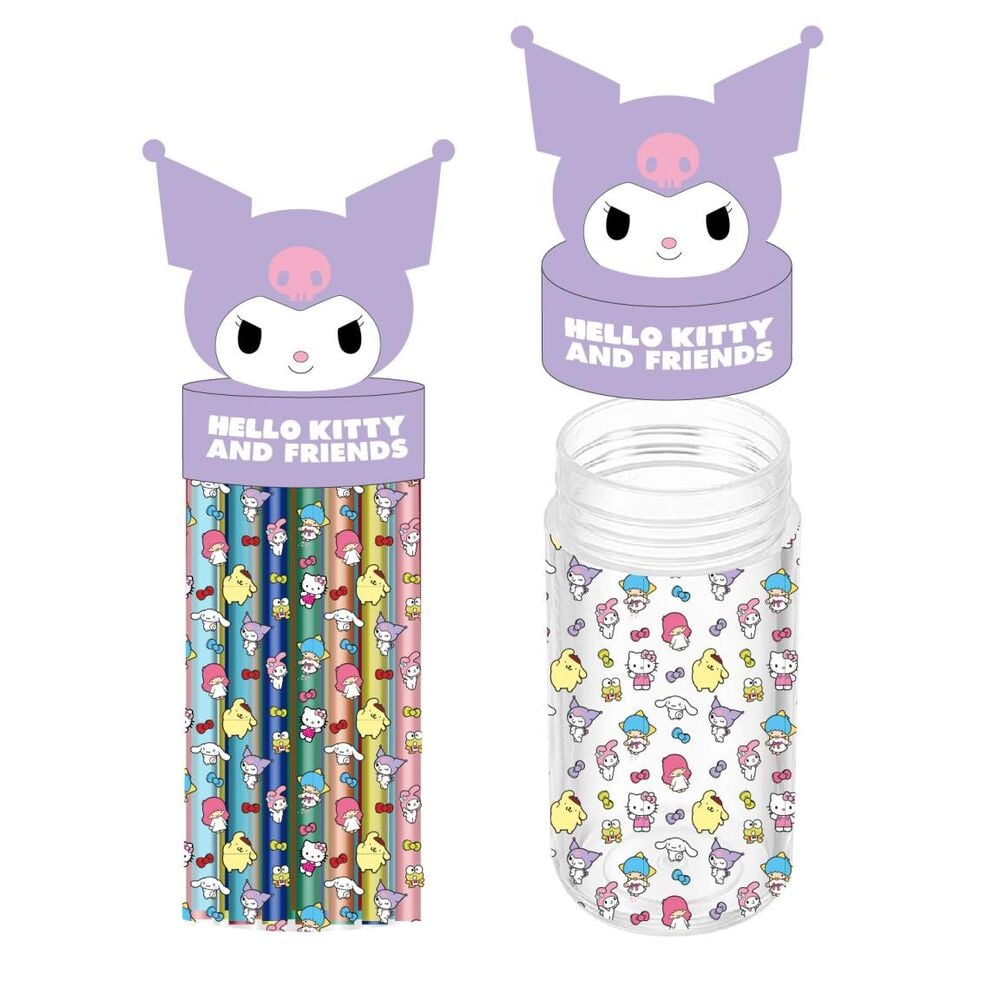 Portatodo bote Kuromi Hello Kitty CERDÁ