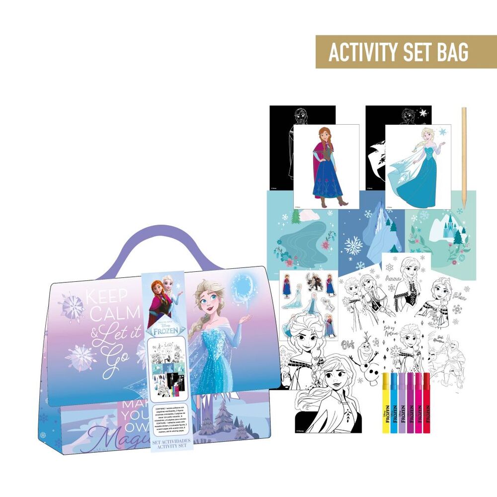 Bolso set coloreable Frozen Disney CERDÁ