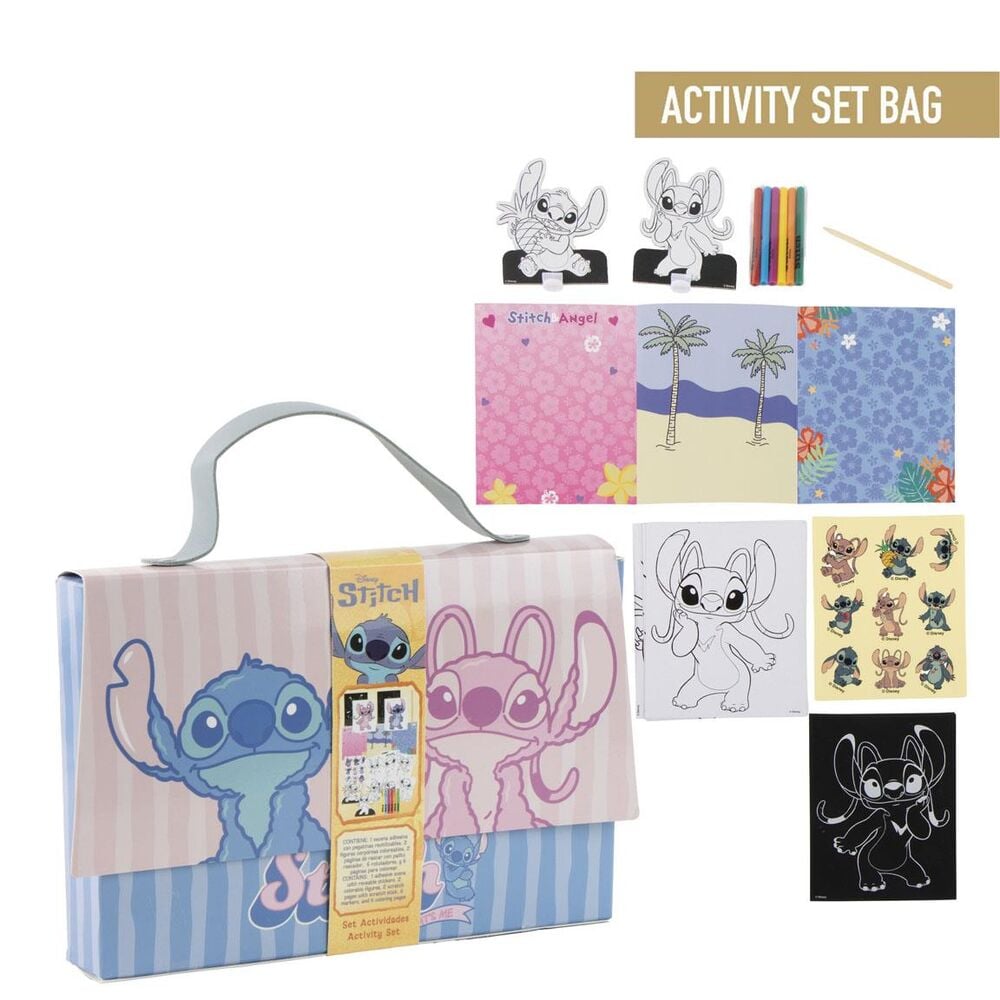 Bolso set coloreable Stitch Disney CERDÁ