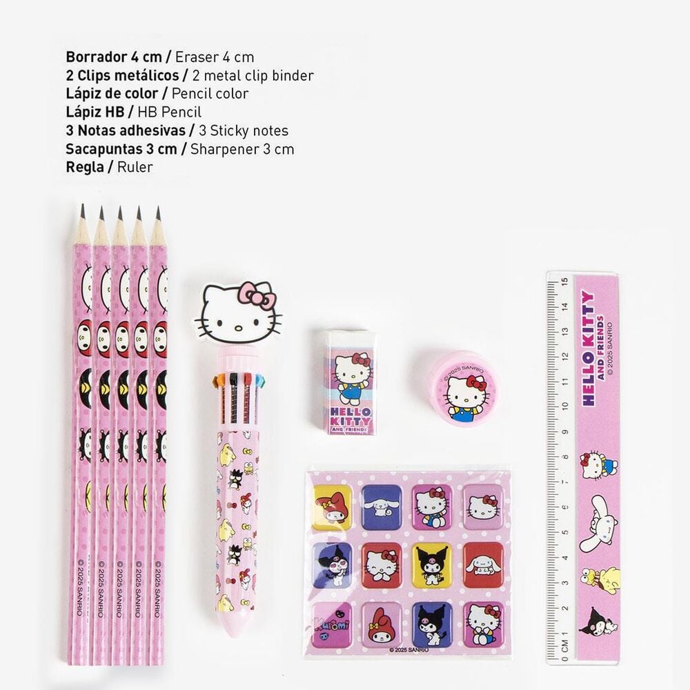 Set papeleria Hello Kitty CERDÁ